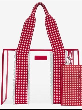 case-mate Cherry Gingham Jelly Tote Bag *NEW IN PACKAGE-NEVER OPENED*